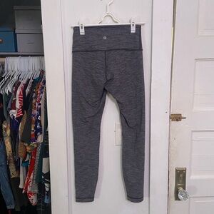 Heather Gray Knit Lululemon Leggings
